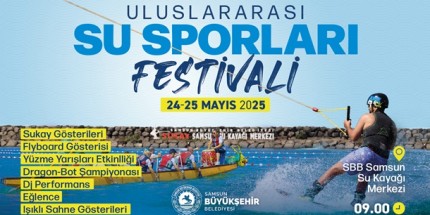 Samsun’da Karadeniz’in En Büyük Su Sporları Festivali Başlıyor
